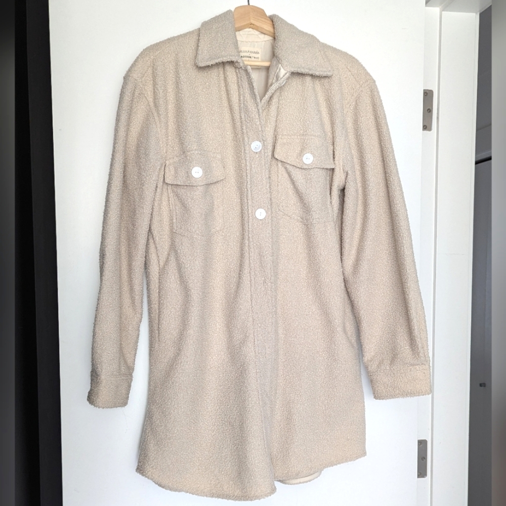 Jillian Harris x Jackson Rowe The Scholar Teddy Shacket